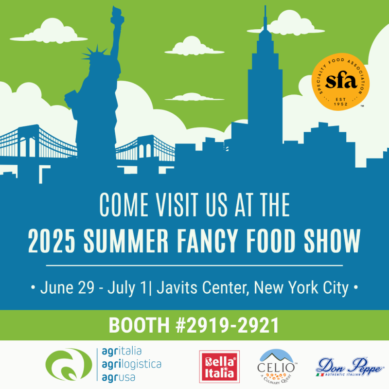 meet Agritalia at 2025 Summer Fancy Food in New York